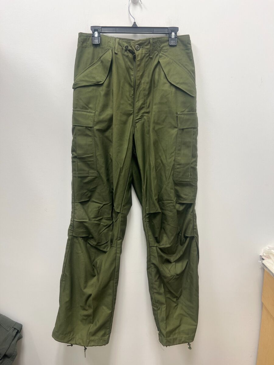 Vintage 70s US Army M65 Cargo Pants 1970s Authentic Faded Vintage 70s US Army M65 Cargo Pants 1970s Authentic Faded