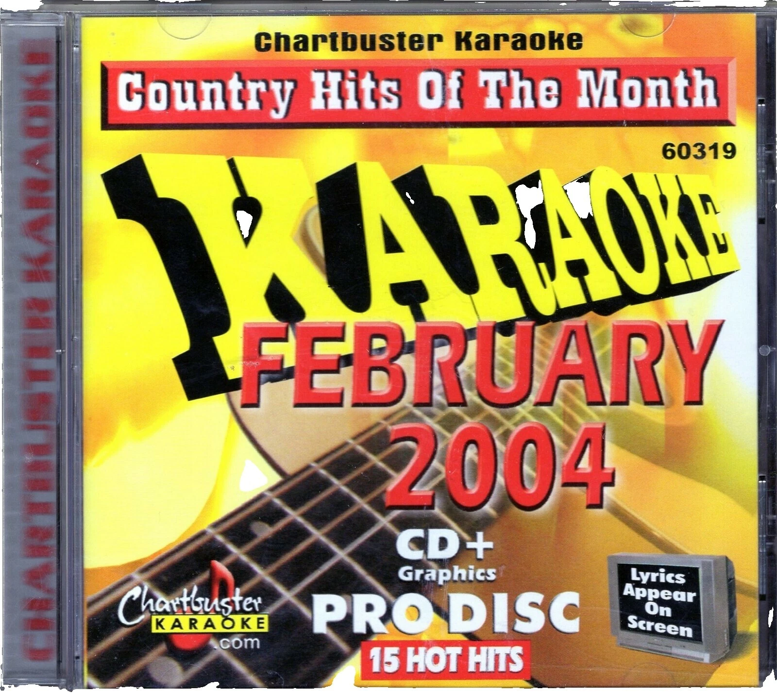 Country Karaoke CDGs, DVDs & Media in English