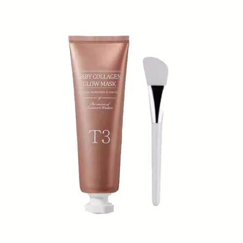 T3 Baby Collagen Glow Mask, T3 Collagen Mask for Face, T3 Collagen Peel off Ma