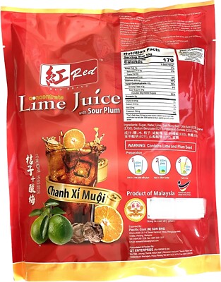 Concentrate Lime Juice with Sour Plum Preserved Calamansi Chanh Xi