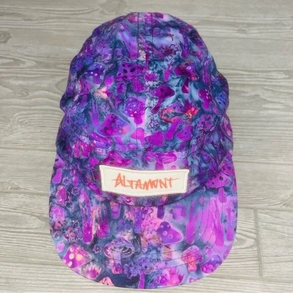Altamont 2013 Colección Hongos Primavera/Verano Sombrero Gorra Morado Setas Algodón Foto 4 de 4