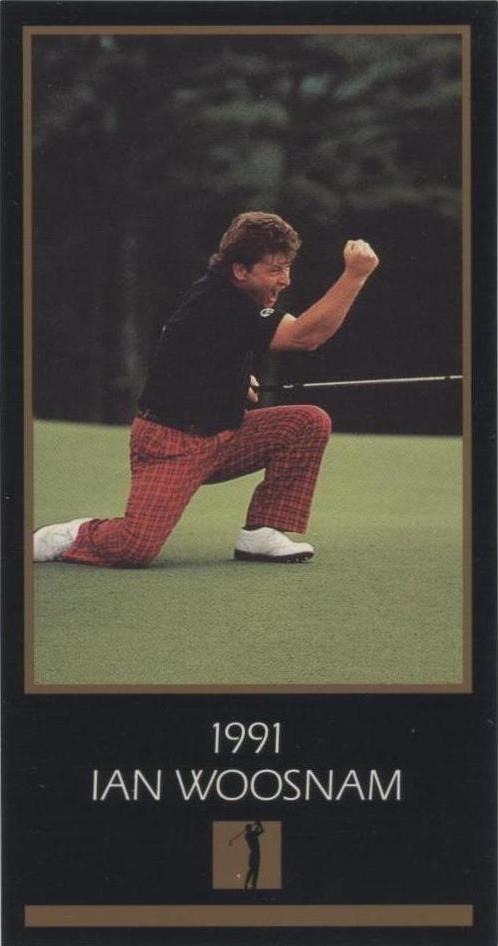 1993-98 Grand Slam Ventures Champions of Golf Masters Collection - Ian Woosnam #1991 - 1 of 1