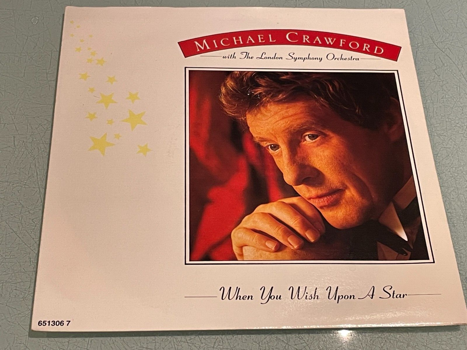 Michael Crawford - When You Wish Upon a Star - Vinyl Record 7"" Single - 1987