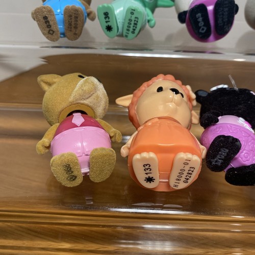 Lil Woodzeez Bobbleez Lot Of 9 Dog Panda Skunk Koala Mouse - Picture 15 of 16