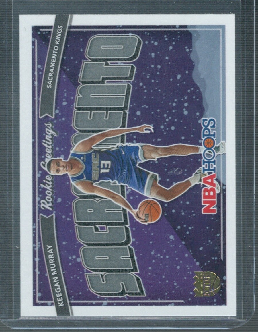 2022-23 Hoops Winter #4 Keegan Murray Rookie Greetings