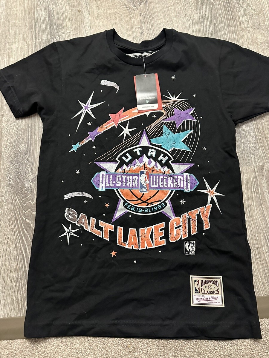 NWT Mitchell and Ness 1993 NBA All Star Weekend Shirt Size Mens 