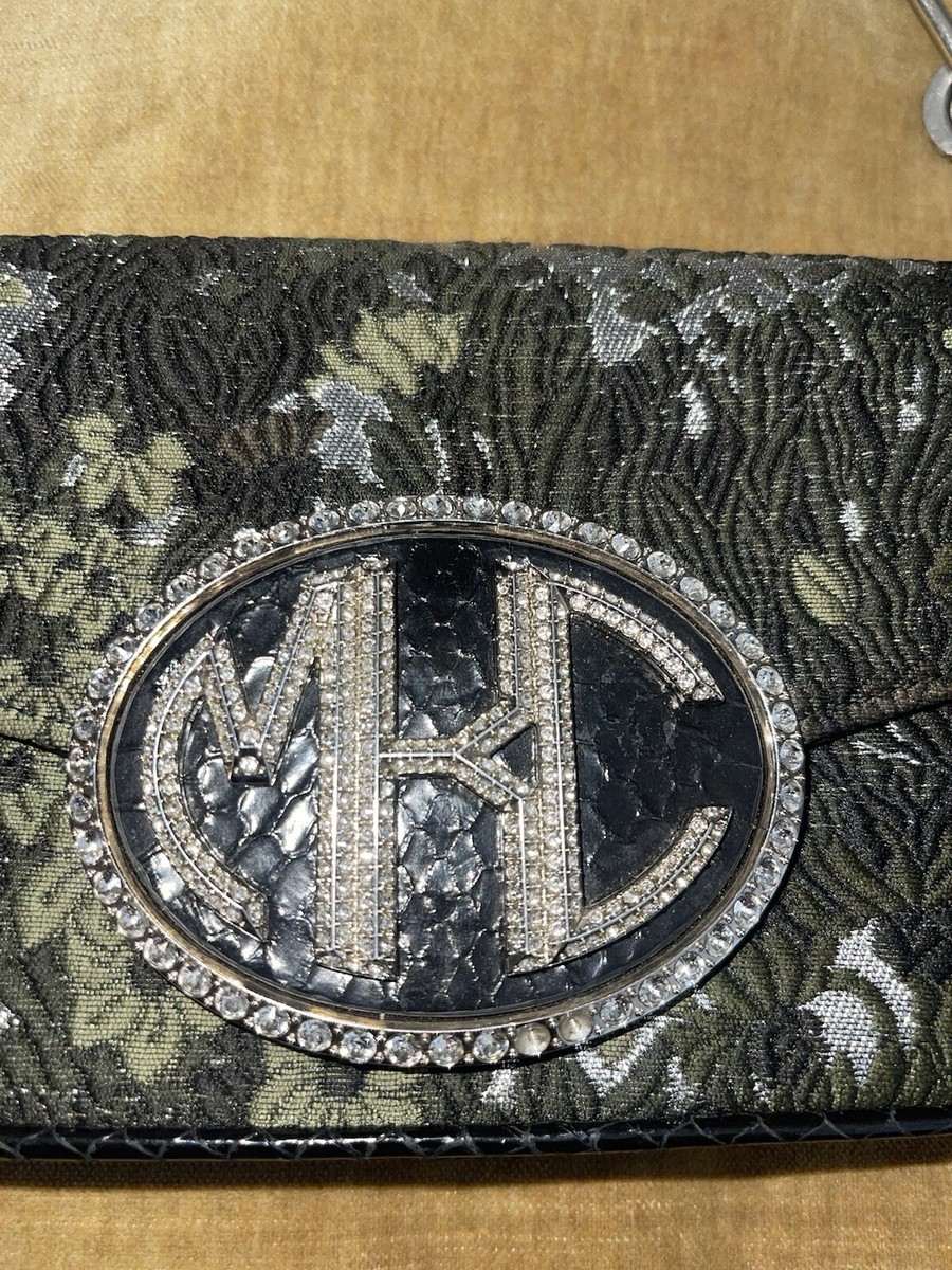 チ*ト様 人気商品！！！MICHAELKORS ロゴ入りショルダーバッグ Michael Kors Collection Monogramme Mini Floral Brocade Shoulder