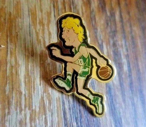 Larry Bird #33 Celtics & Lakers Earvin Magic Johnson #32 Player Pins w Case - Picture 8 of 9
