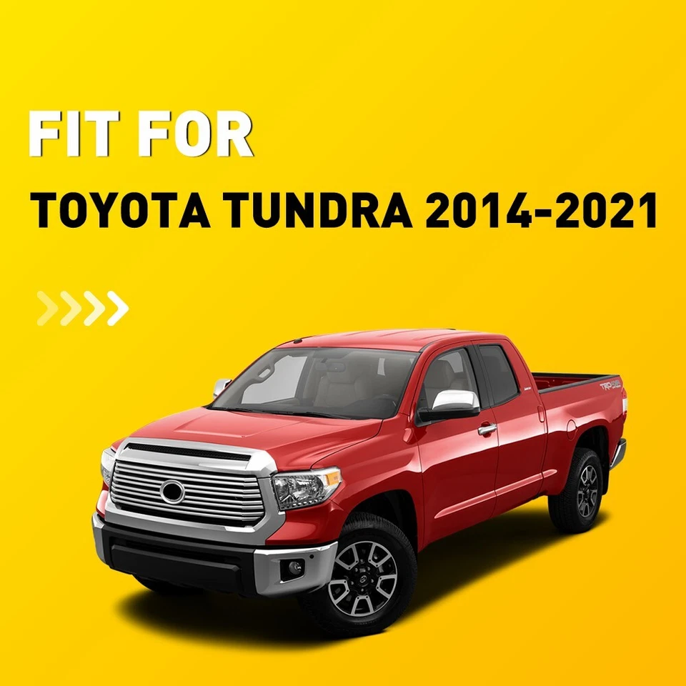 Console Center Lid Armrest Cover Waterproof For Toyota Tundra 2014-19 2020 2021 - Imagem 2 de 4