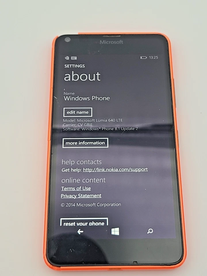 Microsoft Nokia LUMIA 640 LTE - смартфон - пожалуйста, проверьте изображение - Изображение 2 из 4