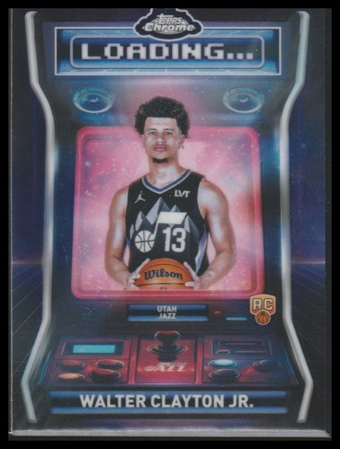 2025 Topps Chrome Walter Clayton Jr. Base (RAW)