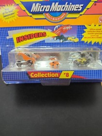 Vintage 1989 Galoob Micro Machines Insiders Collection #8 New in Package!