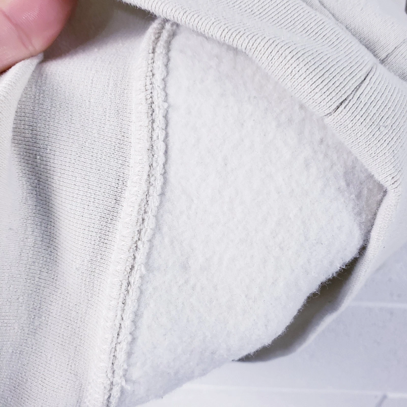 OFF WHITE Felpa Carhartt Relaxed Fit peso medio logo C grafica panna malto taglia XL