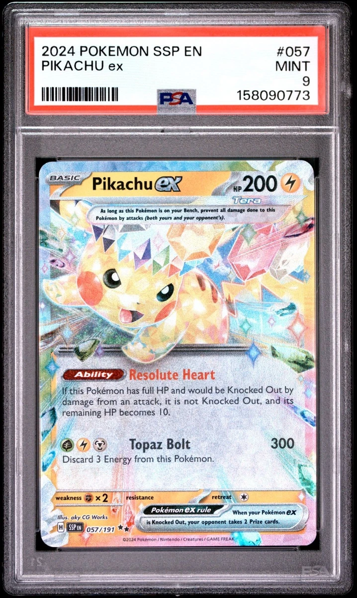 Pikachu Pokémon TCG Professional Sports Authenticator (PSA) Grade