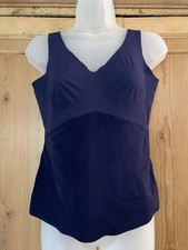 Honeylove Liftwear Shapewear Blue Tank/Padless/Excellent Women s Size L