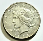 1926-P Peace Dollar – 90% Silver – Free US Shipping