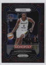 2024 Panini Prizm Monopoly WNBA Classic Icons Red Prizm Natasha Howard #49 0y59