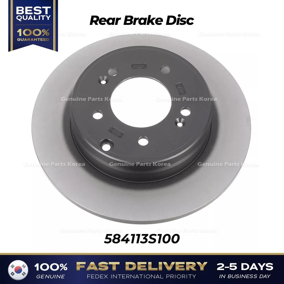 ⭐Genuine⭐ Rear Brake Disc 584113S100 for Hyundai Azera - Изображение 2 из 4