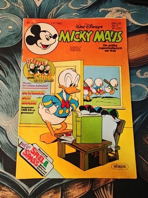 Walt Disneys Micky Maus Nr. 44/1983   Vintage Comic   Very Good