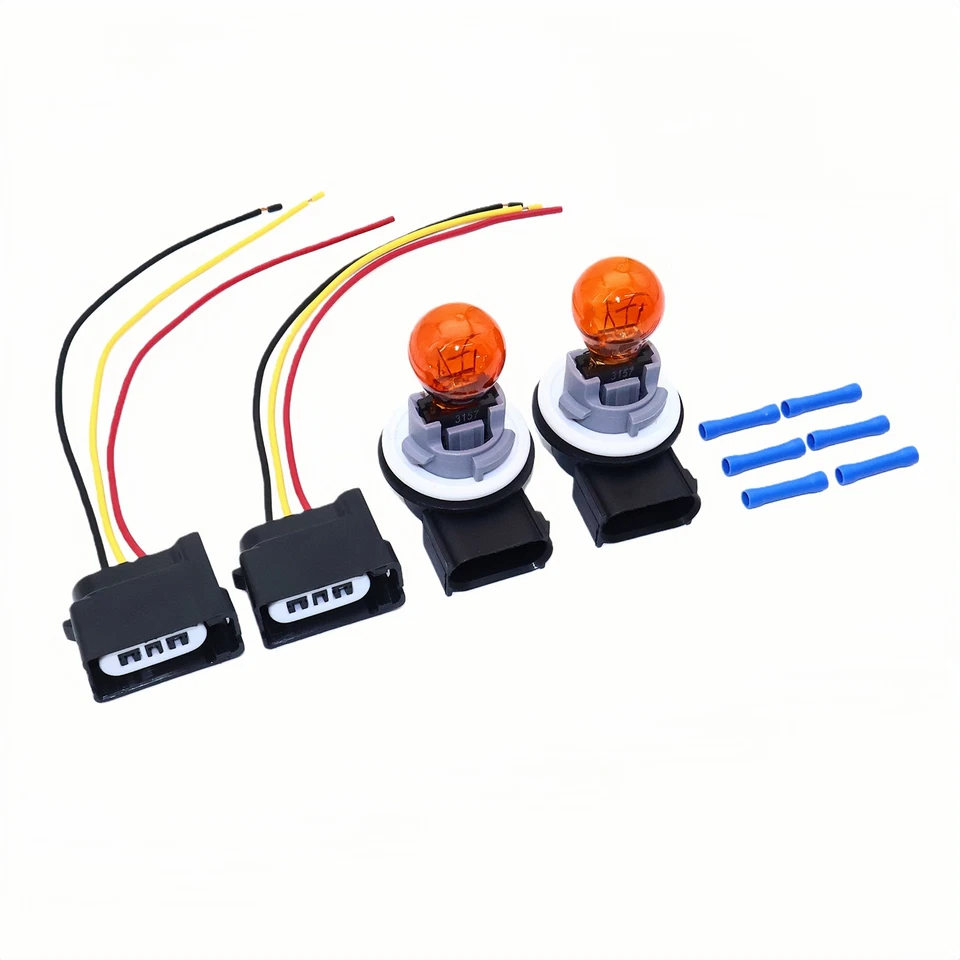 Kit de 2 enchufes + bombillas + conectores nuevos para Ford Flex Focus Freestar Ranger Taurus Foto 4 de 4