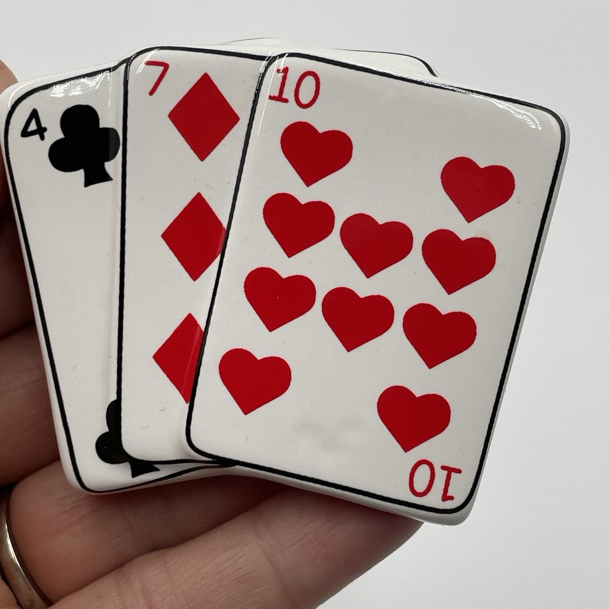 Nora Fleming Playing Card Retired Mini A81 - Deal Me In | eBay