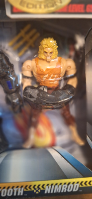 X-MEN DANGER ROOM BOX SET-TOYBIZ 1996-GAMBIT, WOLVERINE, NIMROD