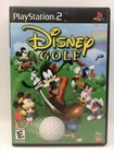 PS2 Playstation 2002 - Disney Golf w/ Box & Manual (Works)