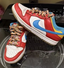 LeBron Fruity Pebbles Dunks Size 8.5