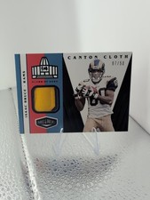 2020 Panini Plates & Patches - Canton Cloth Isaac Bruce #CC-21 Blue /50 (MEM)