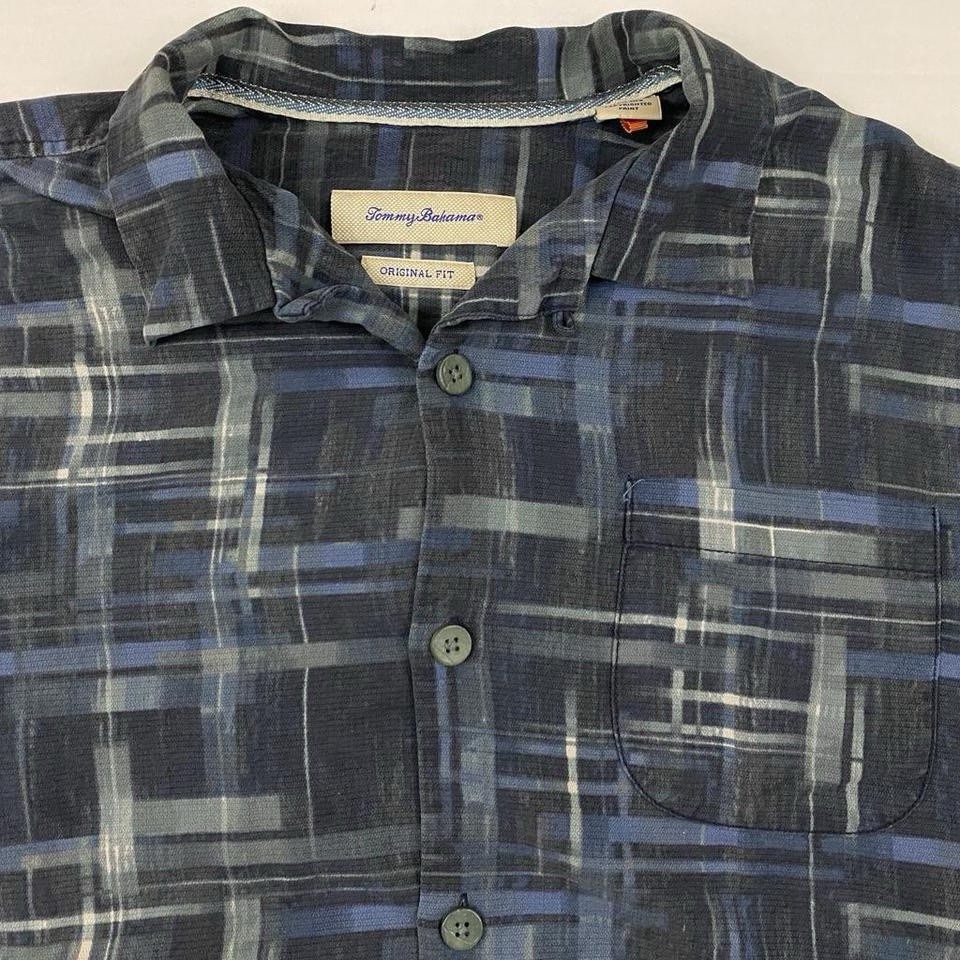 Tommy Bahama Abstract Loop Collar Button Shirt Ad… - image 3