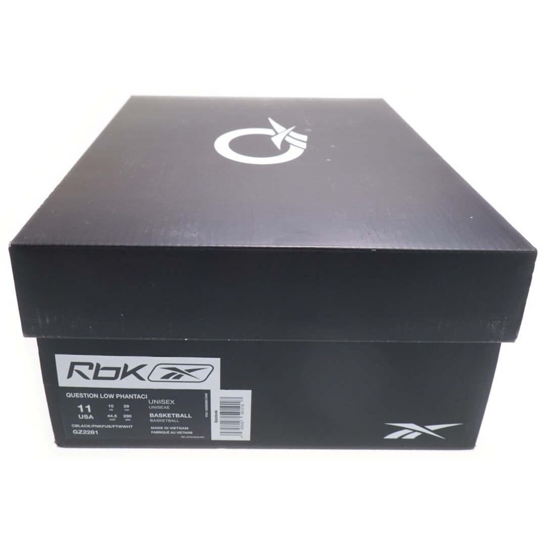 Reebok X PHANTACi QUESTION Low GZ2281 Fantasy Low-cut Sneakers US11 29.0cm Used thumbnail 6