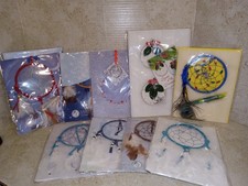 DREAMCATCHERS Lot 10    Various Styles Colors  Native American Affliates NEW