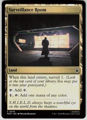 Surveillance Room 274 Marvel Super Heroes Magic the Gathering