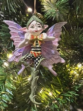 Mackenzie Childs Fairy Nutcracker Ornament 