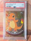 2000 Topps Chrome Pokemon T.V. #4 CHARMANDER PSA 9 MINT