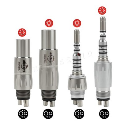 Dental 4 Hole/ 6 Hole Fiber Optic LED Schnellkuppler For KAV/NSK Handstück