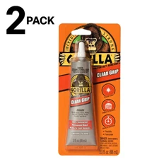 Gorilla 3 oz. Clear Grip Tube FREE SHIPPING (Pack of 2)