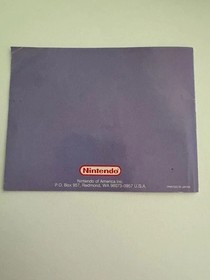 Nintendo Tetris (NES, Puzzle, 1989) Instruction Booklet *[NO GAME&mdash;MANUAL ONLY]*