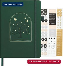 Dotted Journal Notebook, A5 Hardcover Aesthetic Dotted Notebook - 160 Pages 100g
