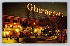 San Francisco CA-California, Ghiradelli Square, Vintage c1958 Postcard