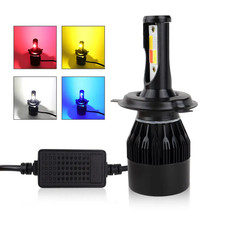 4 Colors Led Headlight Strobe Lights Car Led Fog Lamp H4 H7 H11 9005 Hb3 Hb4 4 Colors Led Headlight Strobe Lights Car Led Fog Lamp H4 H7 H11 9005 Hb3 Hb4