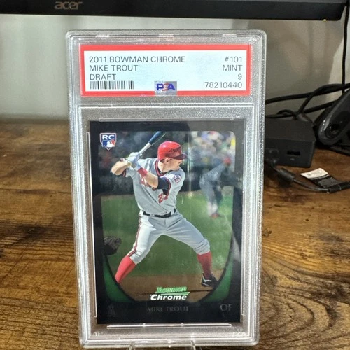 2011 Bowman Draft Picks & Prospects - Chrome Mike Trout #101 (RC)