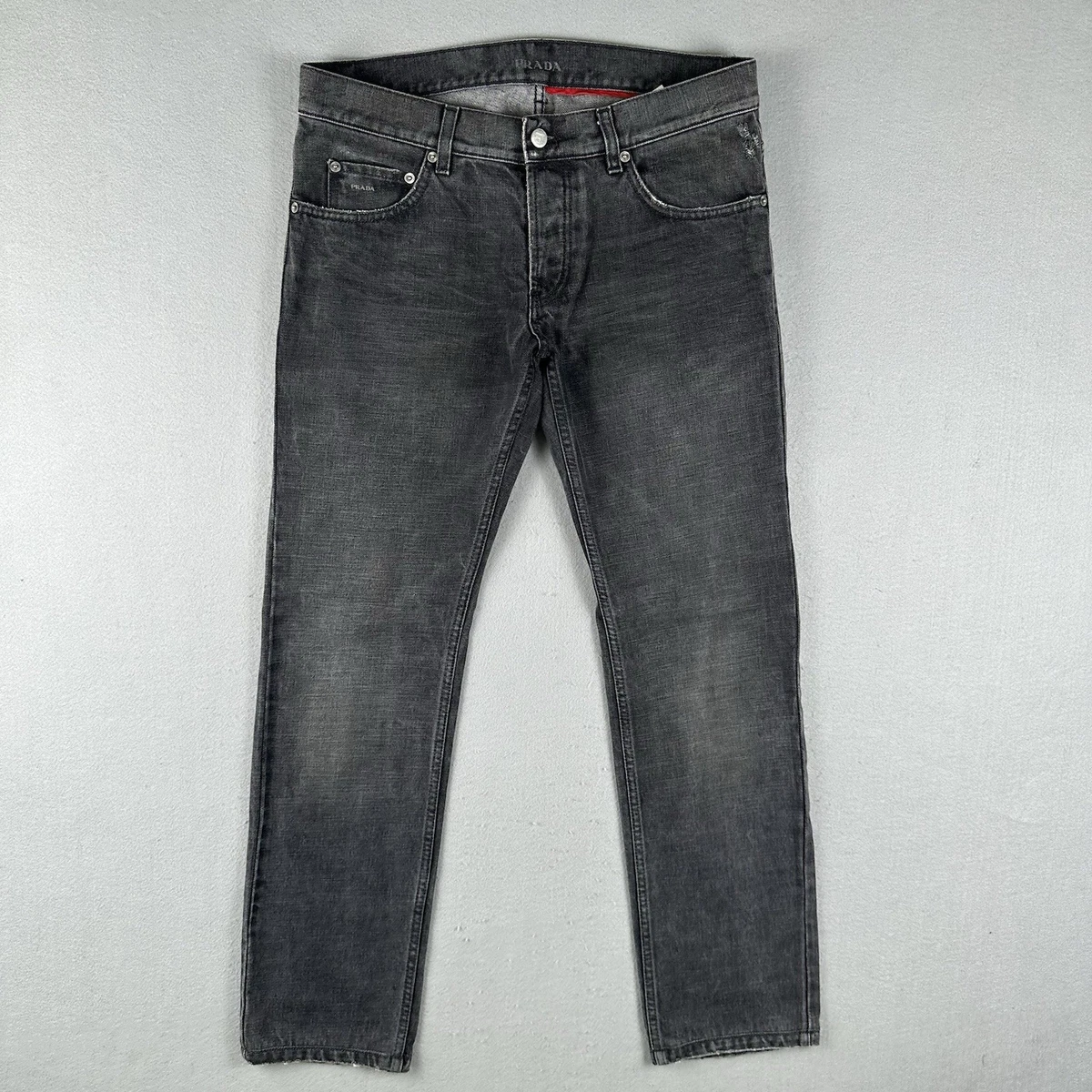 PRADA Denim Regular Jeans for Men for sale | eBay