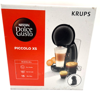 Krups Nescafé Dolce Gusto Piccolo XS KP1A3B10 15 Bar Schwarz