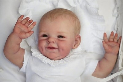 NPK 22 Zoll weiche Newborn Baby Reborn Puppe Babys Puppen Shaya lebensecht Real Bebe D