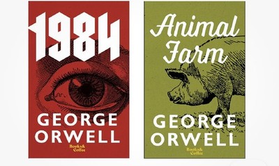 1984 & Animal Farm Set by George Orwell - BRAND NEW  