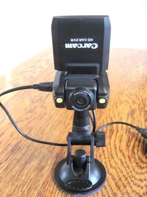 Carcam HD Car DVR Portable Car Cam W/Chargers