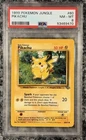 1999 Pokemon Jungle Pikachu PSA 8