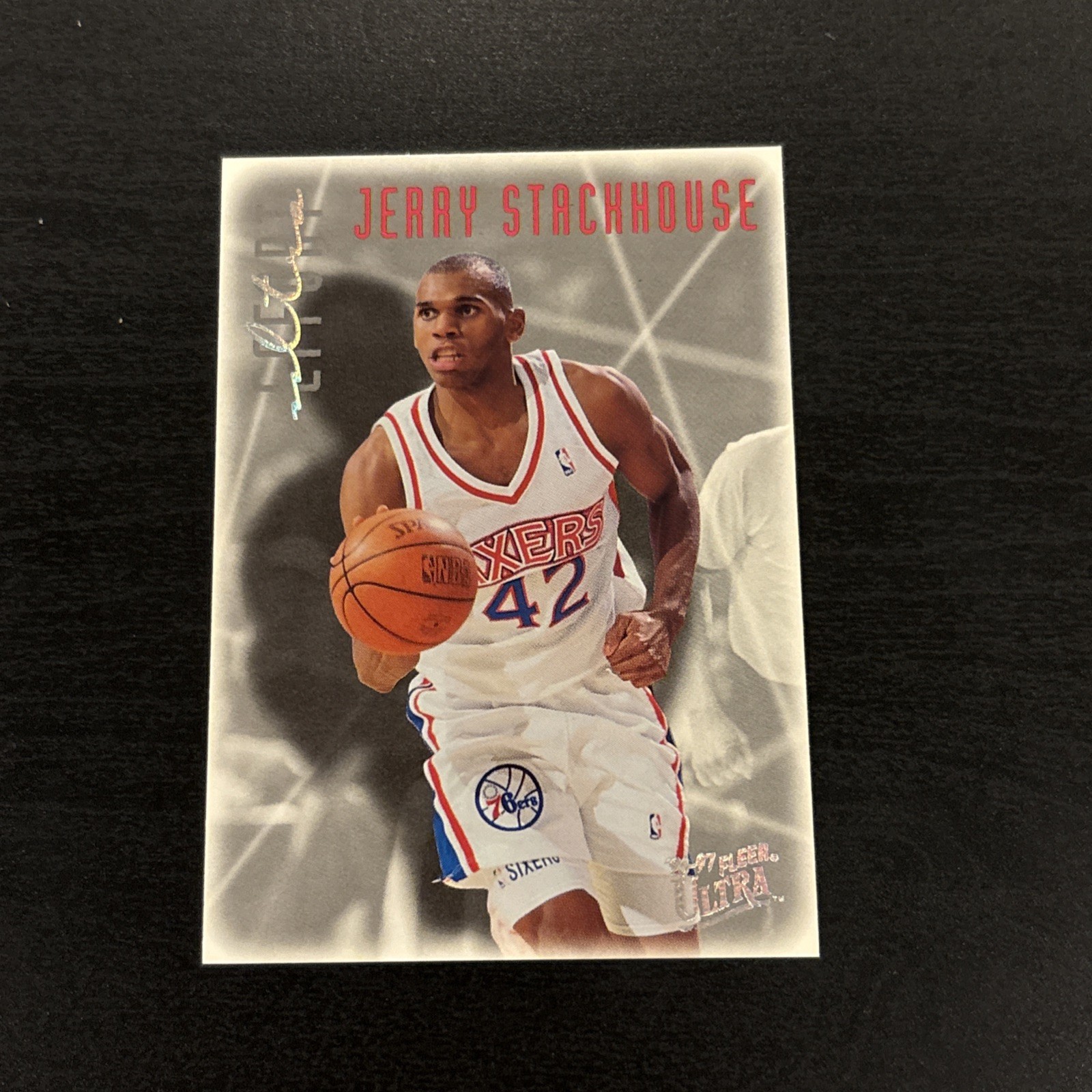 1996-97 Fleer Ultra Ultra Effort #146 Jerry Stackhouse Philadelphia 76ers