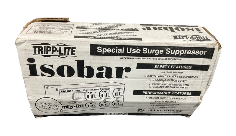 Tripp-lite ISOBAR6ULTRAHG Surge Suppressor 6 Hospital Grade Outlets
